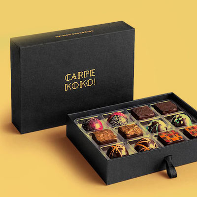 طراحی جعبه شکلات در کامل پک 